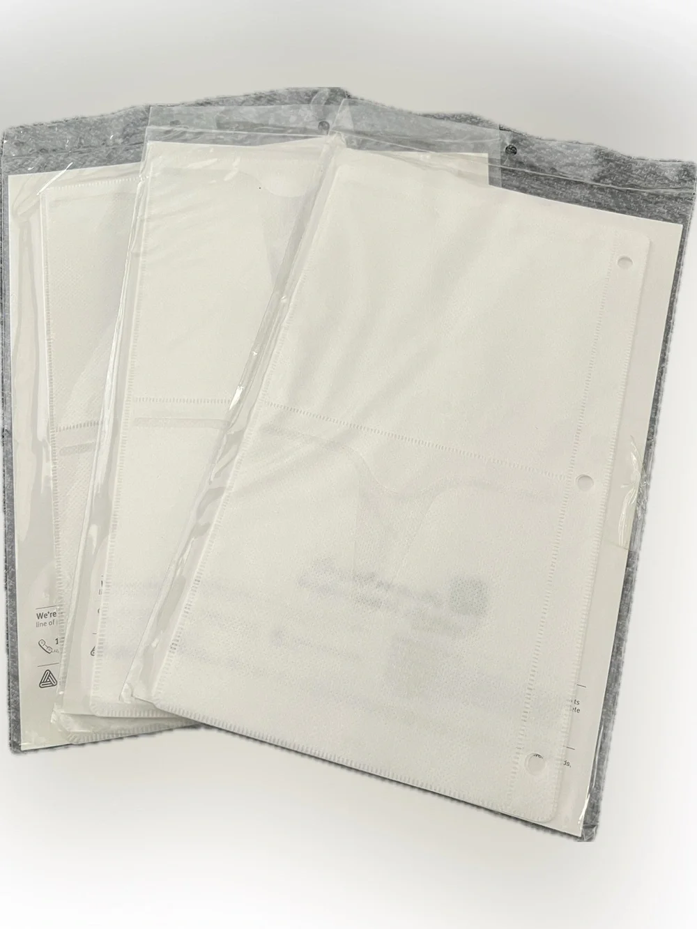 💥 New Avery CD Pages 2-Pack Holds 4 CDs 75257 Fits 3 Ring Binder - 3 sets